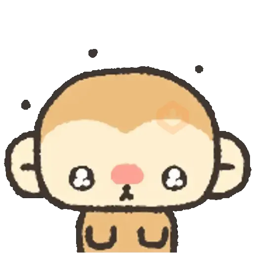 Cute Monito 🐒✨ sticker 11