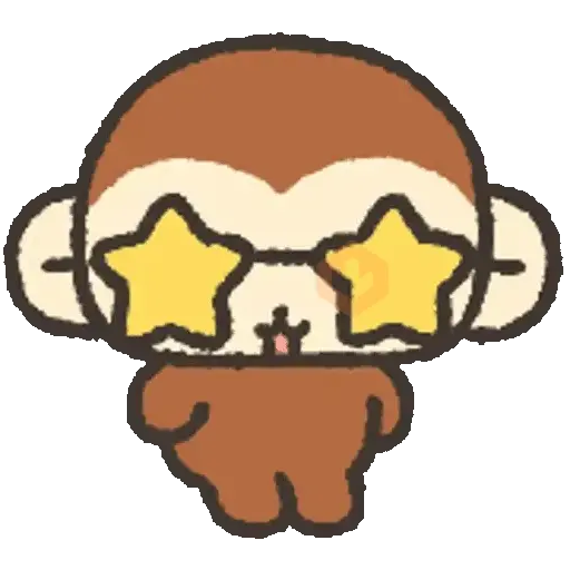 Cute Monito 🐒✨ sticker 14
