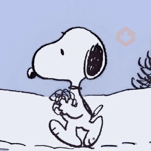 Snoopy sticker 27