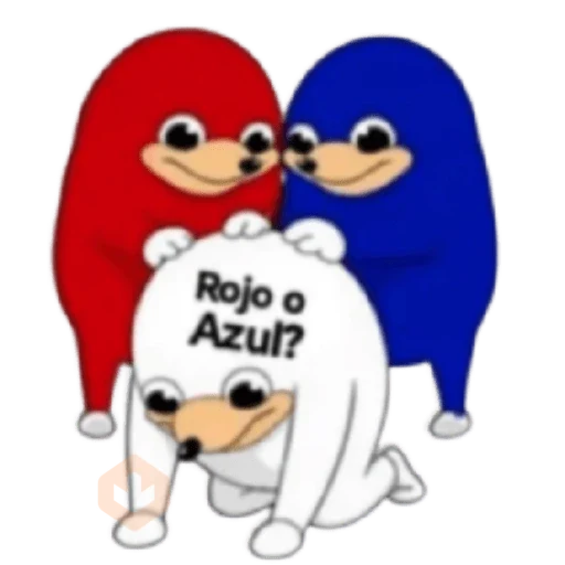Rojo o azul 🔴🔵 sticker 12