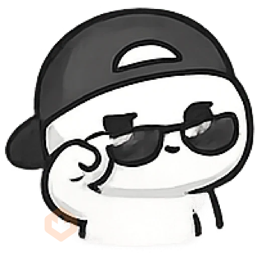pentol putih emoji gemoy sticker 12