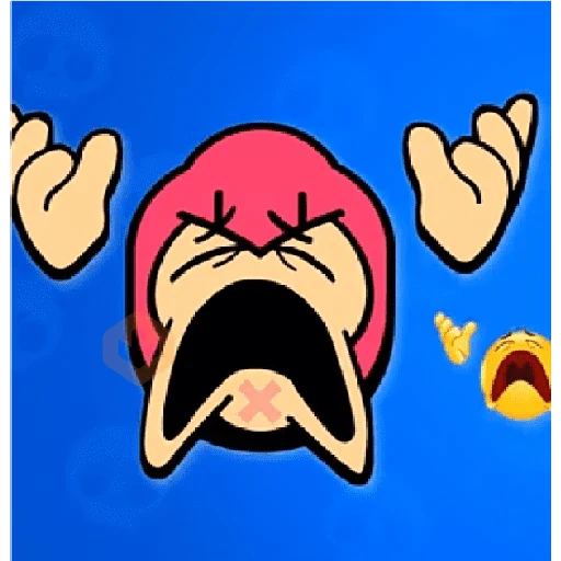 Brawl stars meme 2 sticker 16