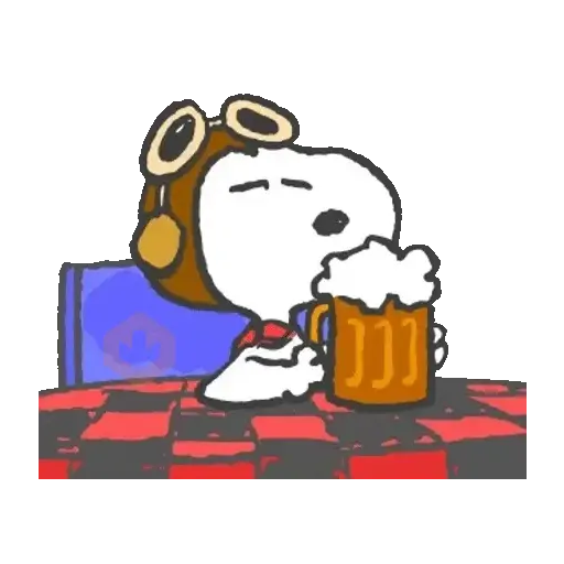 🦴 Snoopy animado 🦴🐶🏡 sticker 16