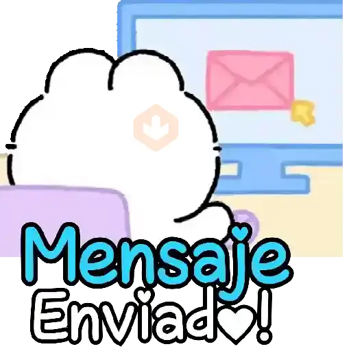 Bunny cute texto para chat 🐇💬 sticker 26