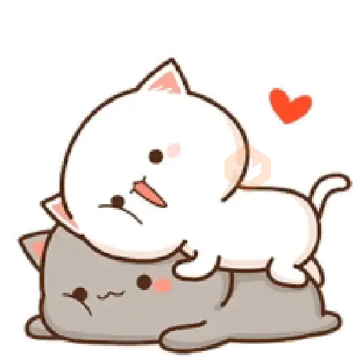 Mochi CAT LOVE 💘 AMOR sticker 11