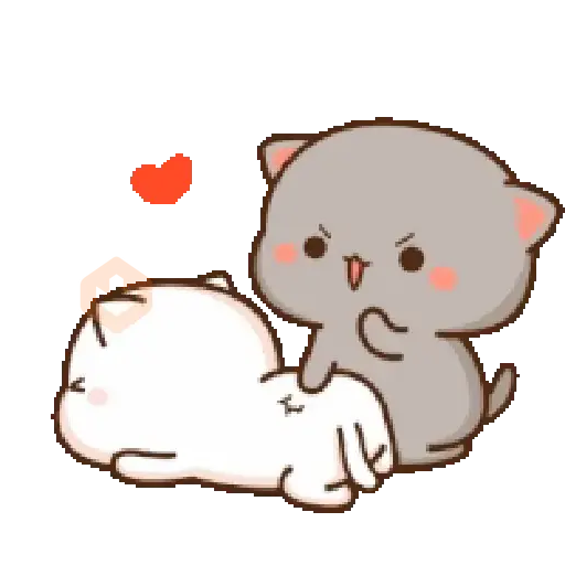 Mochi CAT LOVE 💘 AMOR sticker 20