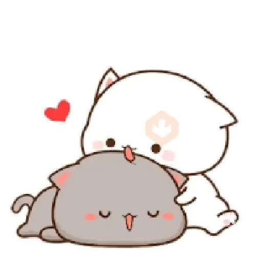Mochi CAT LOVE 💘 AMOR sticker 14