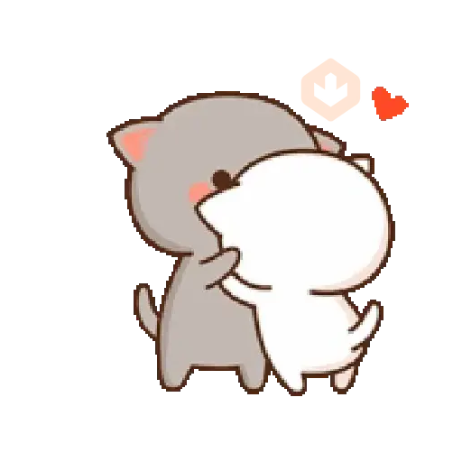 Mochi CAT LOVE 💘 AMOR sticker 15