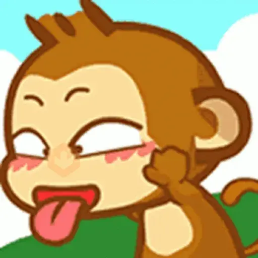 ❀ᮬ🐵⣧ ᩡᩡ Monitos !! sticker 16