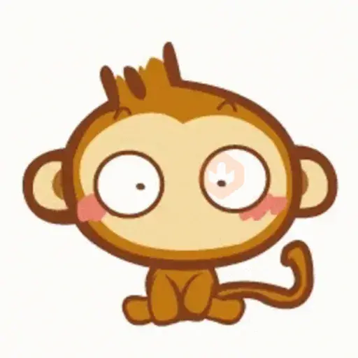 ❀ᮬ🐵⣧ ᩡᩡ Monitos !! sticker 14