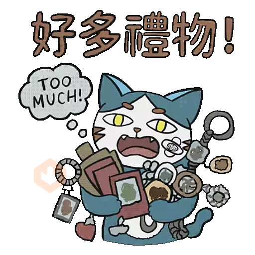 小浪之「貓咪也想旅行」篇 sticker 19