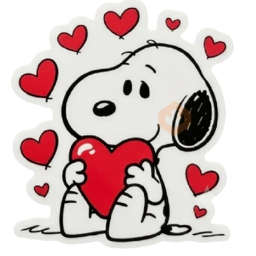Amor Snoopy ❤🐾 sticker 11