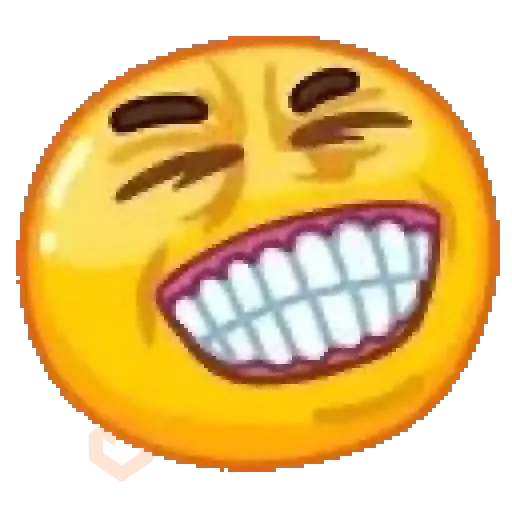 Animated emoji 🤪😁 sticker 12