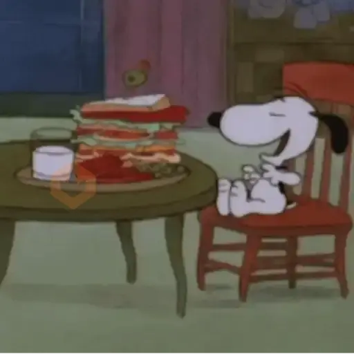 Snoopy situación meme🐾✨ sticker 20