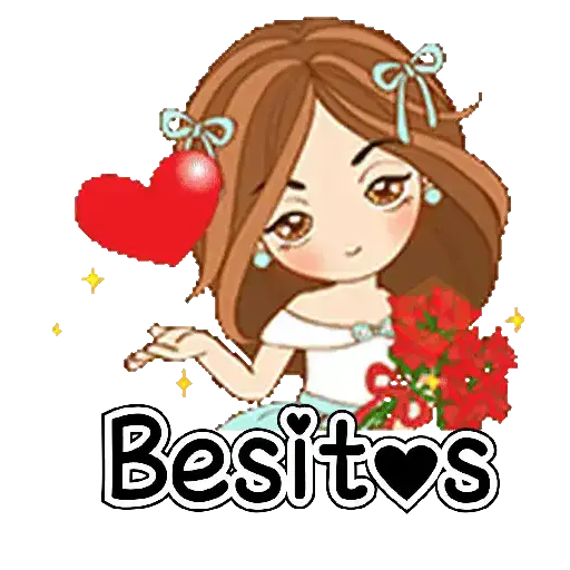 Girl Texto para el chat🌈✨🎀 sticker 17