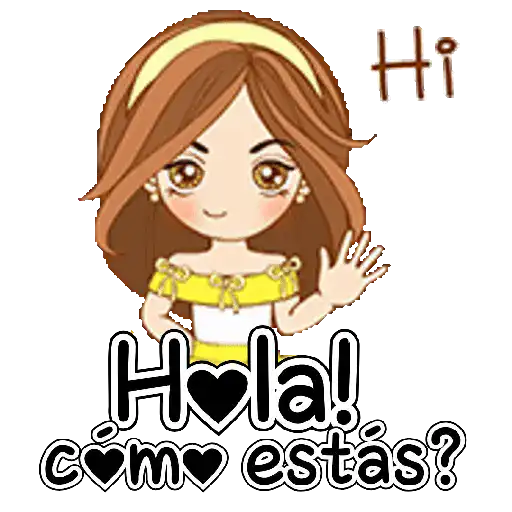 Girl Texto para el chat🌈✨🎀 sticker 13