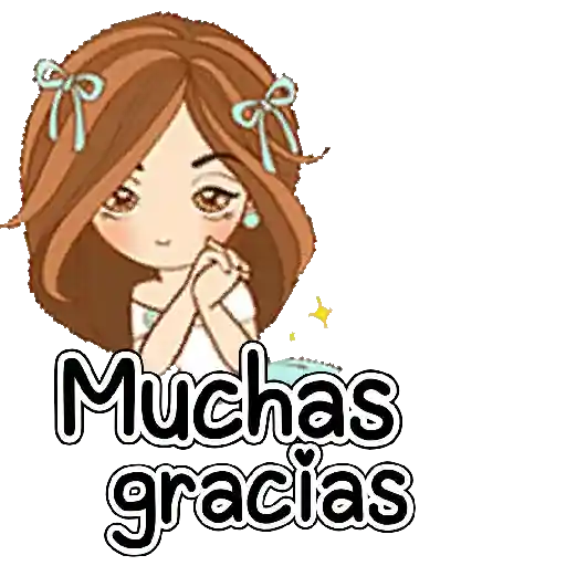 Girl Texto para el chat🌈✨🎀 sticker 14
