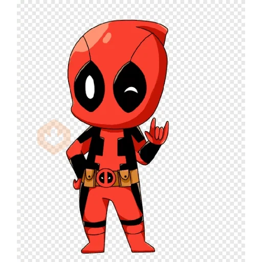 spiderman deadpool sticker 20