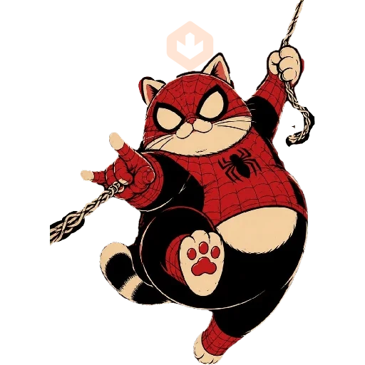 spiderman deadpool sticker 23