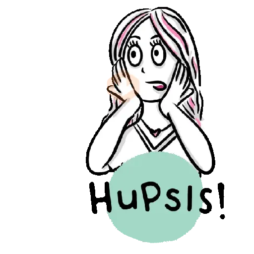 Ups! 🫢 anim sticker 13