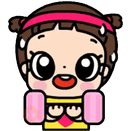 Emoji girly cute 2⃣🎀✨🌈 sticker 12