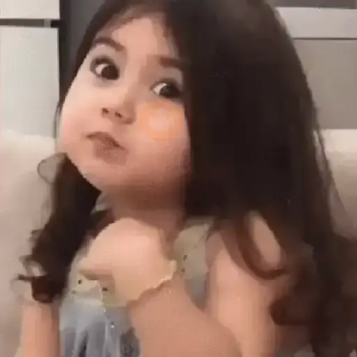 Bebês fofos reagindo sticker 18