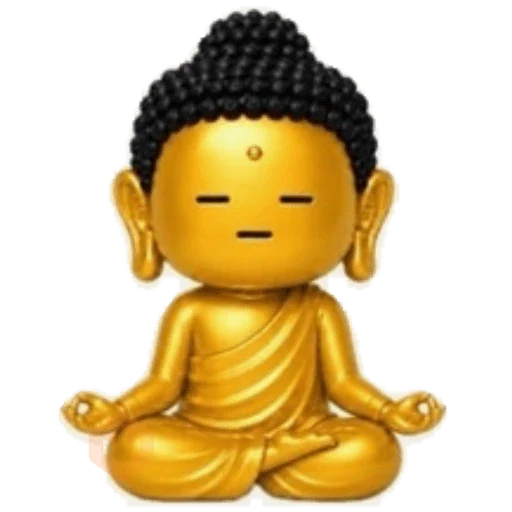 emoji iphone buddha sticker 12