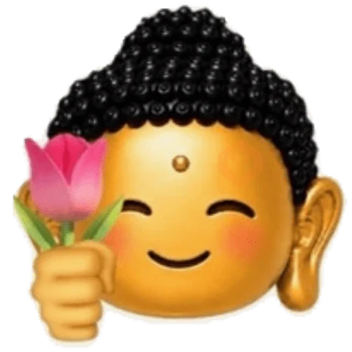 emoji iphone buddha sticker 11