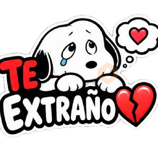 Snoopy de Corazón 🐾❤️ sticker 11