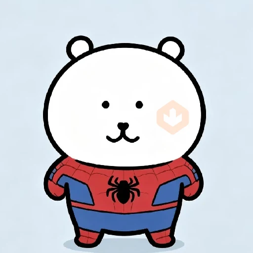 🧿 Modo osito Spiderman 🐻‍❄️ 🕸️ sticker 11