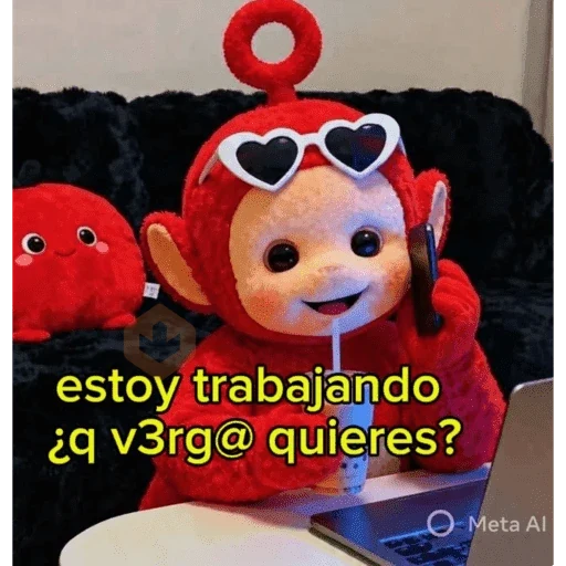 Monitos sticker 24