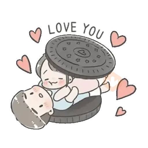Amor Couple Chibi ✨🌈❤ sticker 17
