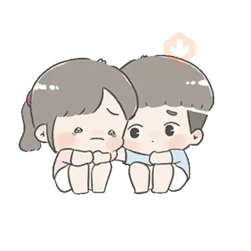 Amor Couple Chibi ✨🌈❤ sticker 15
