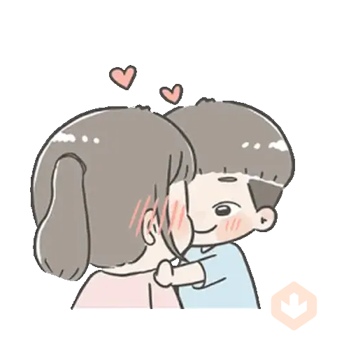 Amor Couple Chibi ✨🌈❤ sticker 21