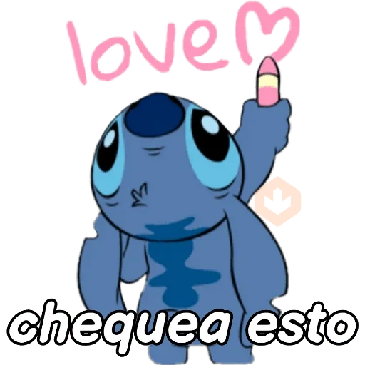 Amor en Stich 😎 sticker 17