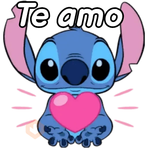 Amor en Stich 😎 sticker 12