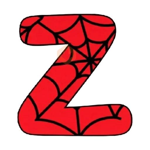 Alfabeto Homem Aranha sticker 26