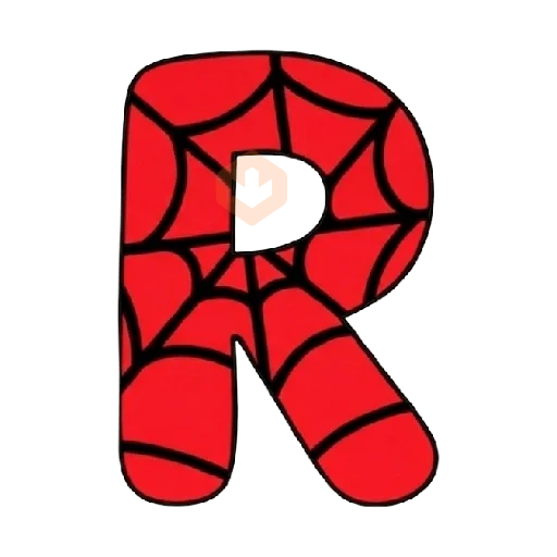 Alfabeto Homem Aranha sticker 18