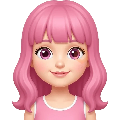 iPhone Emojis Rosa girly 2️⃣💝🎀 sticker 11