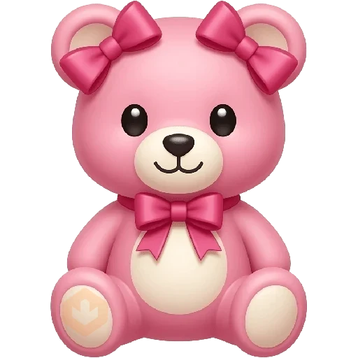 iPhone Emojis Rosa girly 2️⃣💝🎀 sticker 12