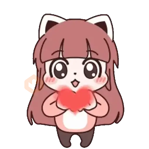 Niña gato 🐾🎀✨ sticker 22