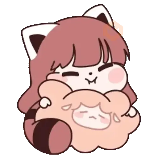 Niña gato 🐾🎀✨ sticker 15
