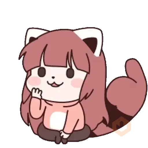 Niña gato 🐾🎀✨ sticker 21