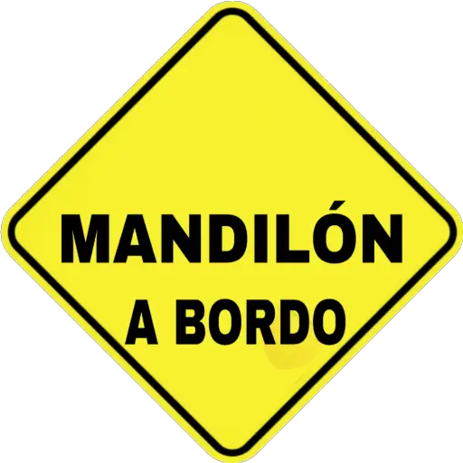 A BORDO sticker 25