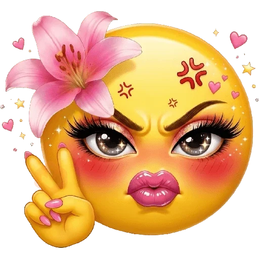 it girl emoji 💅🏻 sticker 19