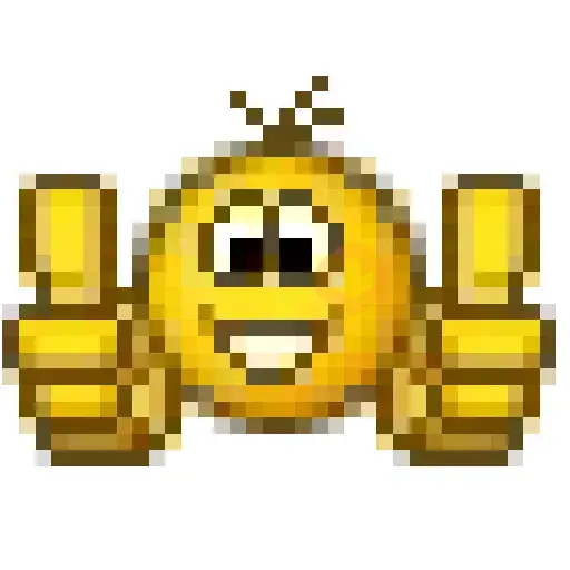 Emojis Pixel sticker 14