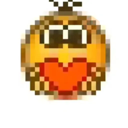 Emojis Pixel sticker 15