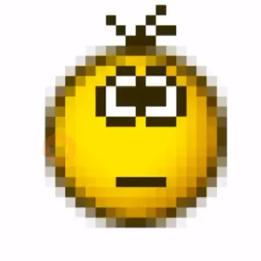 Emojis Pixel sticker 22