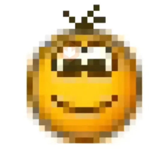 Emojis Pixel sticker 18