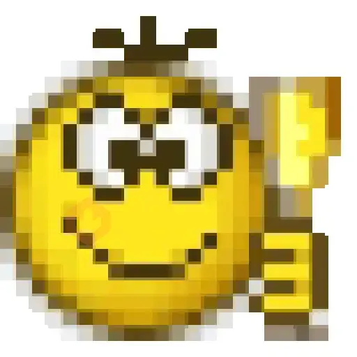 Emojis Pixel sticker 16
